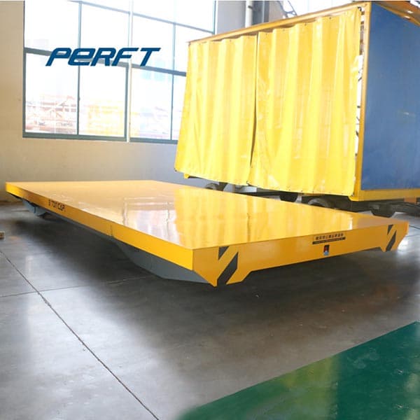 10T Battery Operated Transfer Trolley For Boiler Factory